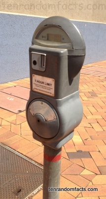 Parking Meter, Australia, Gray, 0:00, Ten Random Facts 