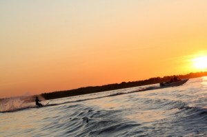 Water Skiing, Wakeboarding, Silloute, Sunset, Horizon, Background, Soothing, Ten Random Facts, Free Digital Photos