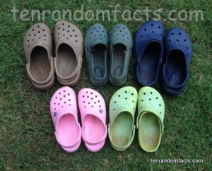 Crocs - Ten Random Facts